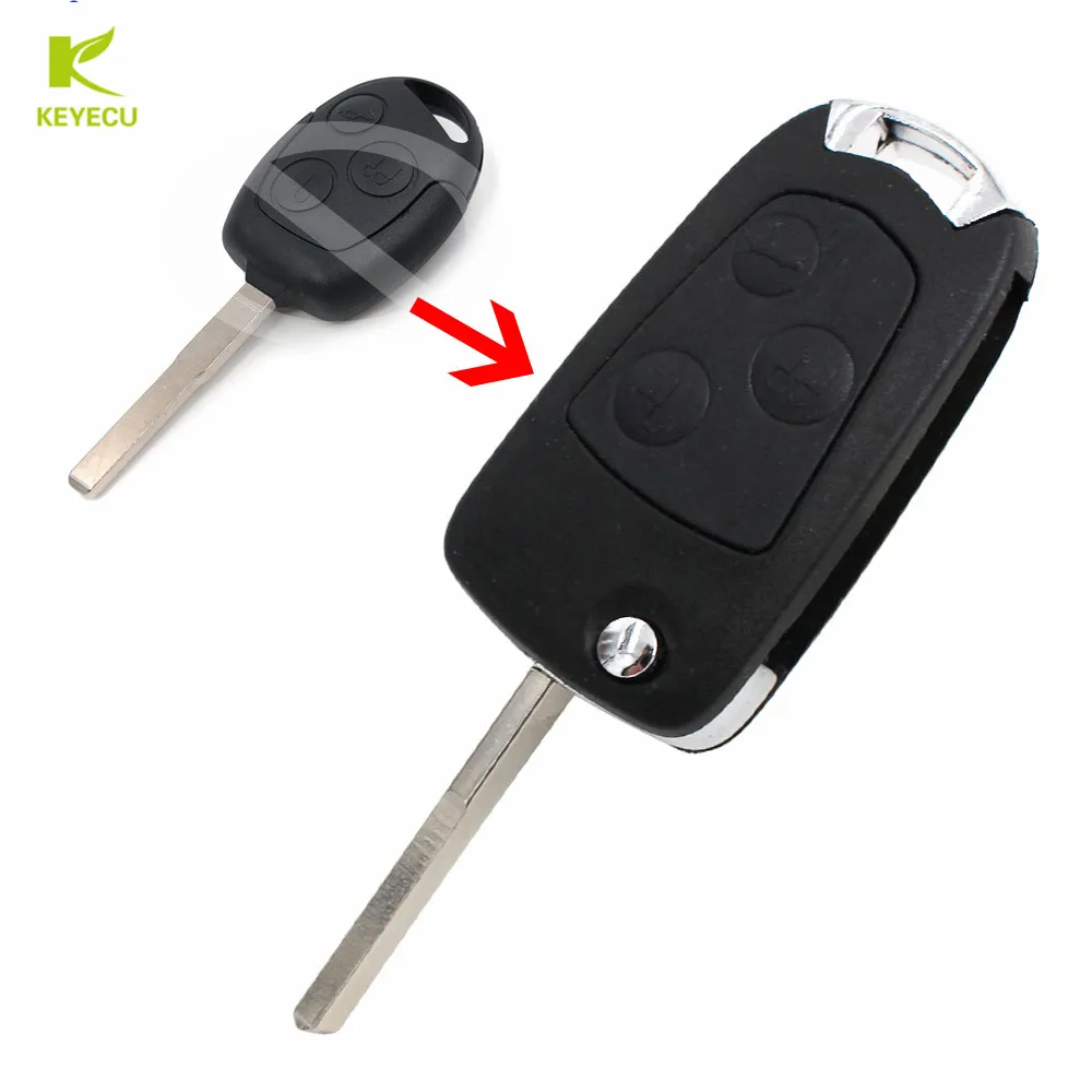 KEYECU 3 Button Replacement Modified Remote Key Shell HU101 Blade For Ford Focus Festiva Fusion KA Suit 2002-2007
KEYECU 3 Button Replacement Modified Remote Key Shell HU101 Blade For Ford Focus Festiva Fusion KA Suit 2002-2007