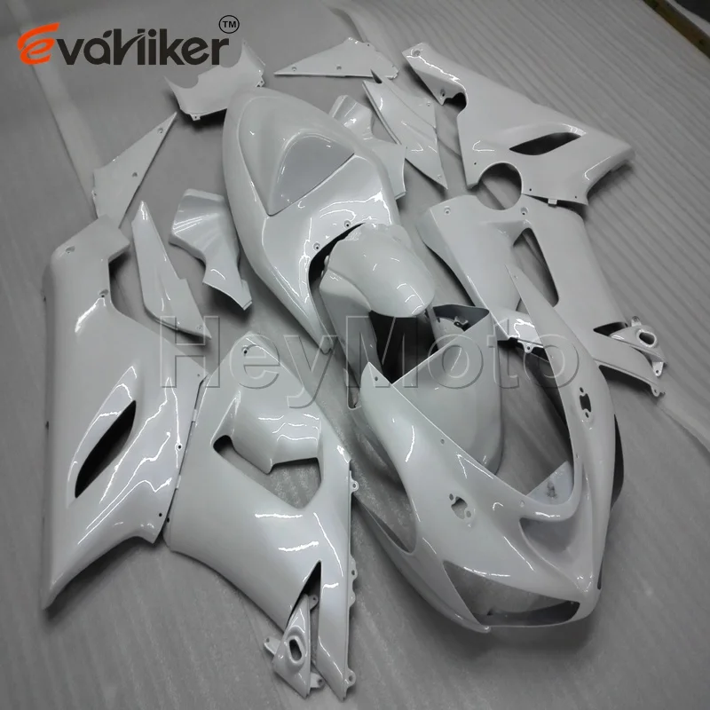 ABS Plastic fairings for ZX6R 2005 2006 white ZX 6R 05 06 Motorcycle cowl Injection mold
ABS Plastic fairings for ZX6R 2005 2006 white ZX 6R 05 06 Motorcycle cowl Injection mold