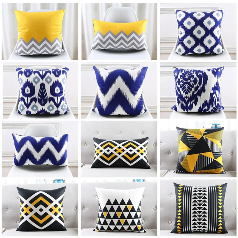 Nordic Style Cushion Cover Geometric Cushion Yellow Decorative Pillows Black Velvet Cushions Cover Home Decor Pillow For Sofa
Nordic Style Cushion Cover Geometric Cushion Yellow Decorative Pillows Black Velvet Cushions Cover Home Decor Pillow For Sofa