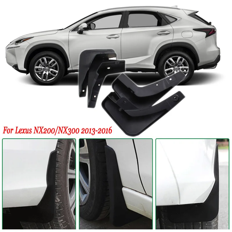 4pcs Premium Heavy Duty Molded Splash Mud Flaps Guards Fenders For Lexus NX 2013-2016
4pcs Premium Heavy Duty Molded Splash Mud Flaps Guards Fenders For Lexus NX 2013-2016