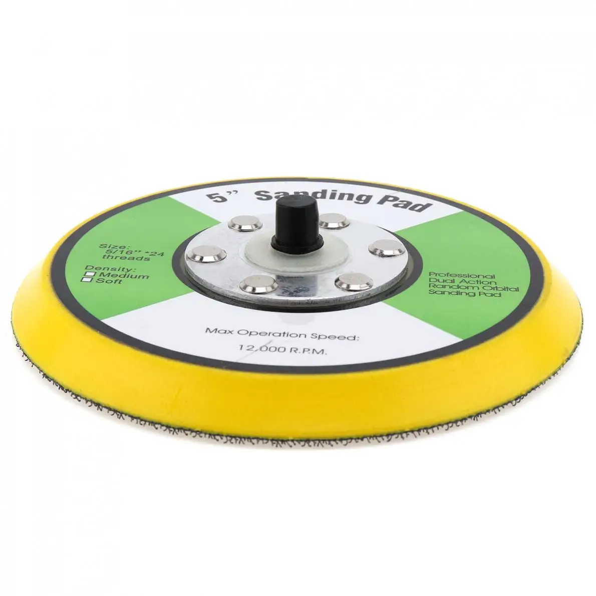 TORO Professional 5'' 12000RPM Dual Action Random Orbital Sanding Pad for Pneumatic Sanders / Air Polishers
TORO Professional 5'' 12000RPM Dual Action Random Orbital Sanding Pad for Pneumatic Sanders / Air Polishers