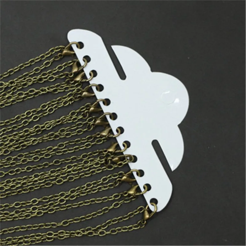 12Pcs/Pack Silver Gold Color Lobster Clasps Necklace Chains Bulk Metal Open Link Chains For Craft Jewelry Making Length 50cm
12Pcs/Pack Silver Gold Color Lobster Clasps Necklace Chains Bulk Metal Open Link Chains For Craft Jewelry Making Length 50cm