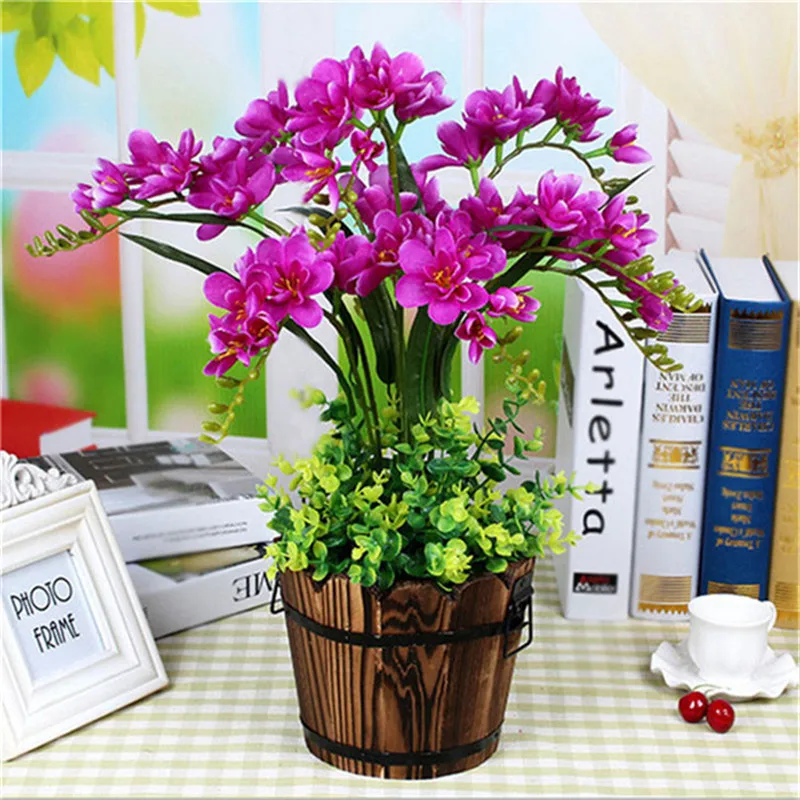 Artificial Flowers Fake Butterfly Orchid Bonsai Desktop Decor Silk Orchid Simulation Plant Flowers For Wedding Home Decor
Artificial Flowers Fake Butterfly Orchid Bonsai Desktop Decor Silk Orchid Simulation Plant Flowers For Wedding Home Decor