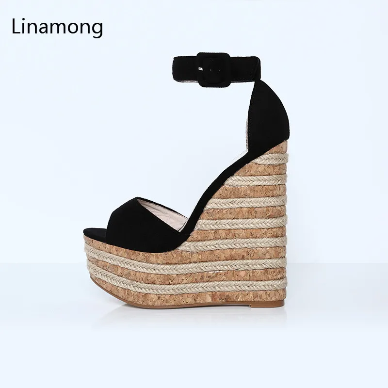 2018 New Summer Weave High Platform Wedge Heel Sandals Women Peep Toe Buckle Strap Cover Heel Dress Party Fashion Shoes
2018 New Summer Weave High Platform Wedge Heel Sandals Women Peep Toe Buckle Strap Cover Heel Dress Party Fashion Shoes