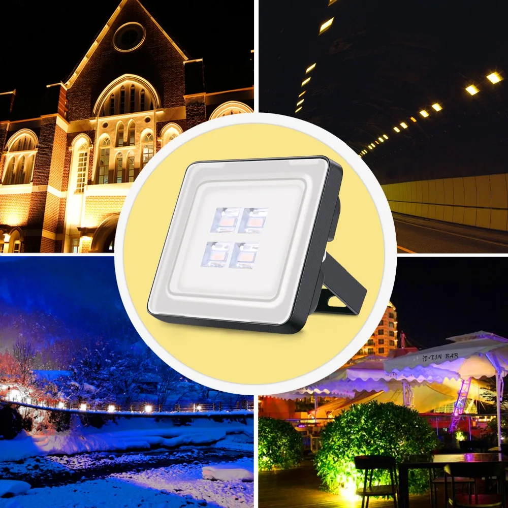 2 Pcs 10W IP65 Waterproof LED Flood Light 220-240V 1200LM 12 LED SMD2835 LED Floodlight For Outdoor Wall Garden Square Lighting
2 Pcs 10W IP65 Waterproof LED Flood Light 220-240V 1200LM 12 LED SMD2835 LED Floodlight For Outdoor Wall Garden Square Lighting