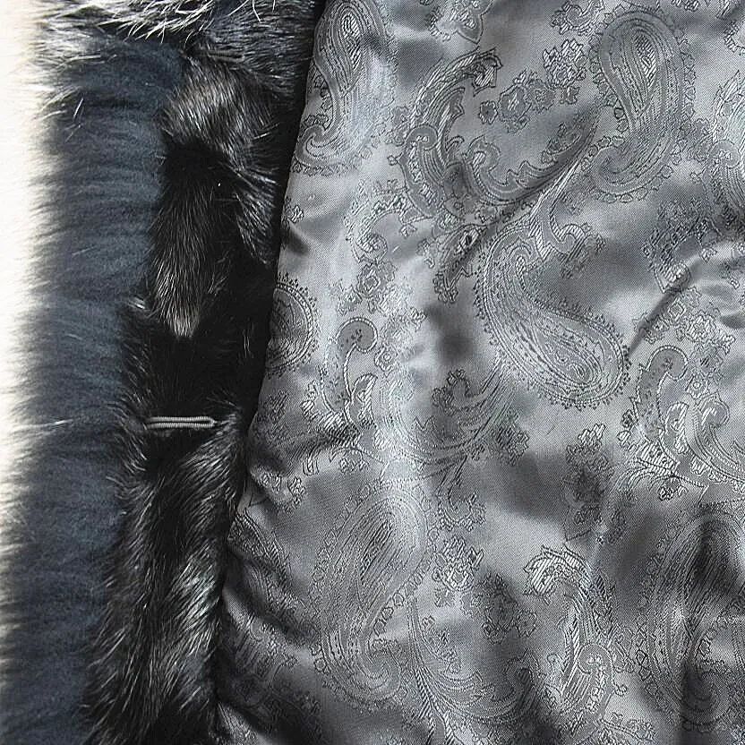 2020new women's natural mink fur coat with real fox fur fur collar autumn and winter warm fashion casual European and American
2020new women's natural mink fur coat with real fox fur fur collar autumn and winter warm fashion casual European and American