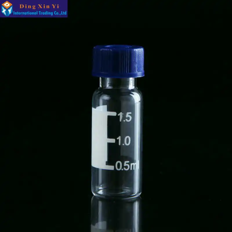 100pcs/lot 1.5ml/2ml Transparent screw chromatographic bottle,autosampler headspace vials Suitable for Agilent Waters Varian
100pcs/lot 1.5ml/2ml Transparent screw chromatographic bottle,autosampler headspace vials Suitable for Agilent Waters Varian