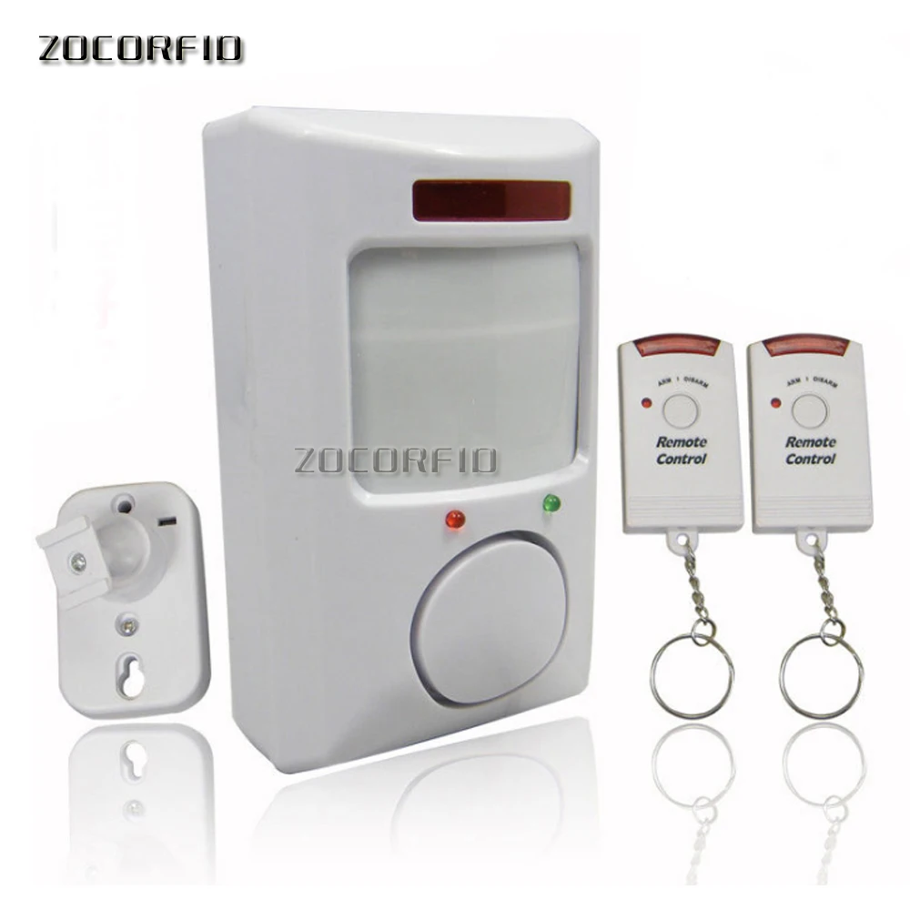 

Free shipping Wireless remote control Infrared induction Home Office Doors /Windows Security Entry Burglar Contact Alarm System