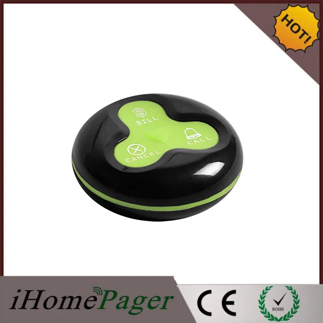 Waterproof Three keys most frequntly wireless restaurants call button steward man alarm waitress remind system
Waterproof Three keys most frequntly wireless restaurants call button steward man alarm waitress remind system