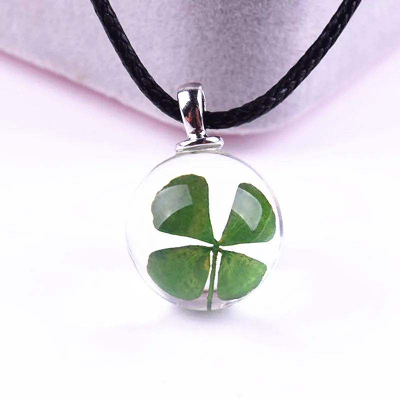 1pcs/lot 20mm Clover Balls Charms Pendant Necklace Four Leaves Green Natural Plant Specimens Clavicle Pendant
1pcs/lot 20mm Clover Balls Charms Pendant Necklace Four Leaves Green Natural Plant Specimens Clavicle Pendant