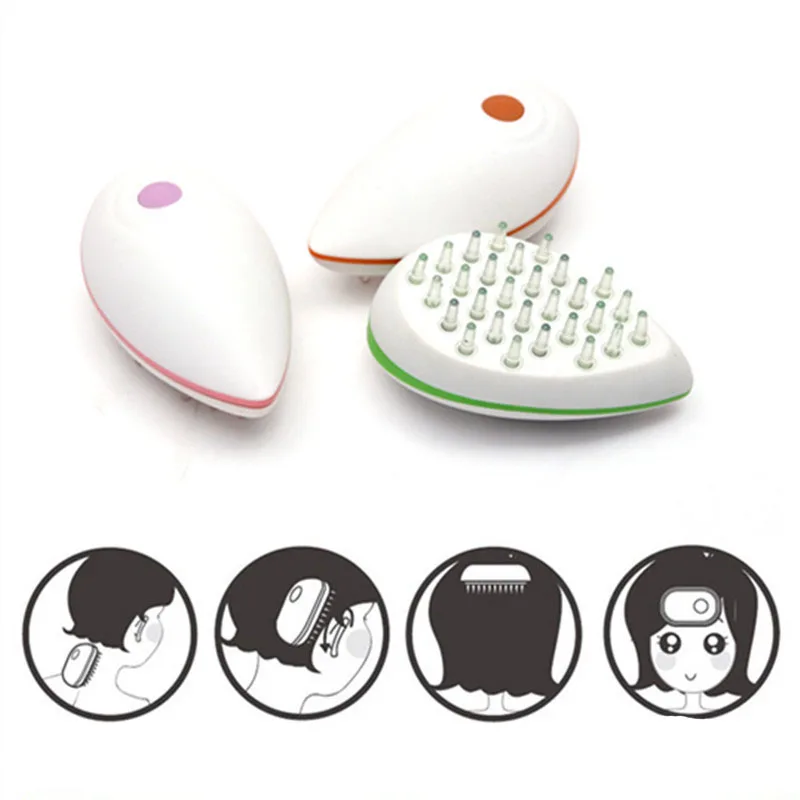 Handheld Electric Scalp Mini Head Massager Vibrating Hair Comb Brush Machine Massageador Therapy Comb Anti-Static Scalp
Handheld Electric Scalp Mini Head Massager Vibrating Hair Comb Brush Machine Massageador Therapy Comb Anti-Static Scalp