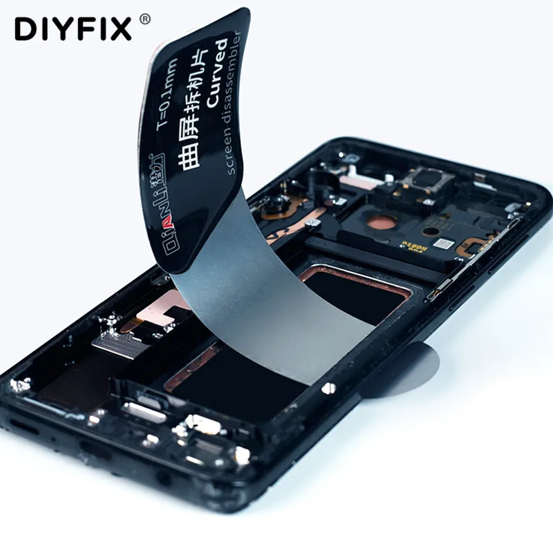 Ultra Thin Flexible Spring Steel Pry Spudger Curved Screen Disassemble Card for Samsung iPhone Curved Screen Opening Repair Tool
Ultra Thin Flexible Spring Steel Pry Spudger Curved Screen Disassemble Card for Samsung iPhone Curved Screen Opening Repair Tool