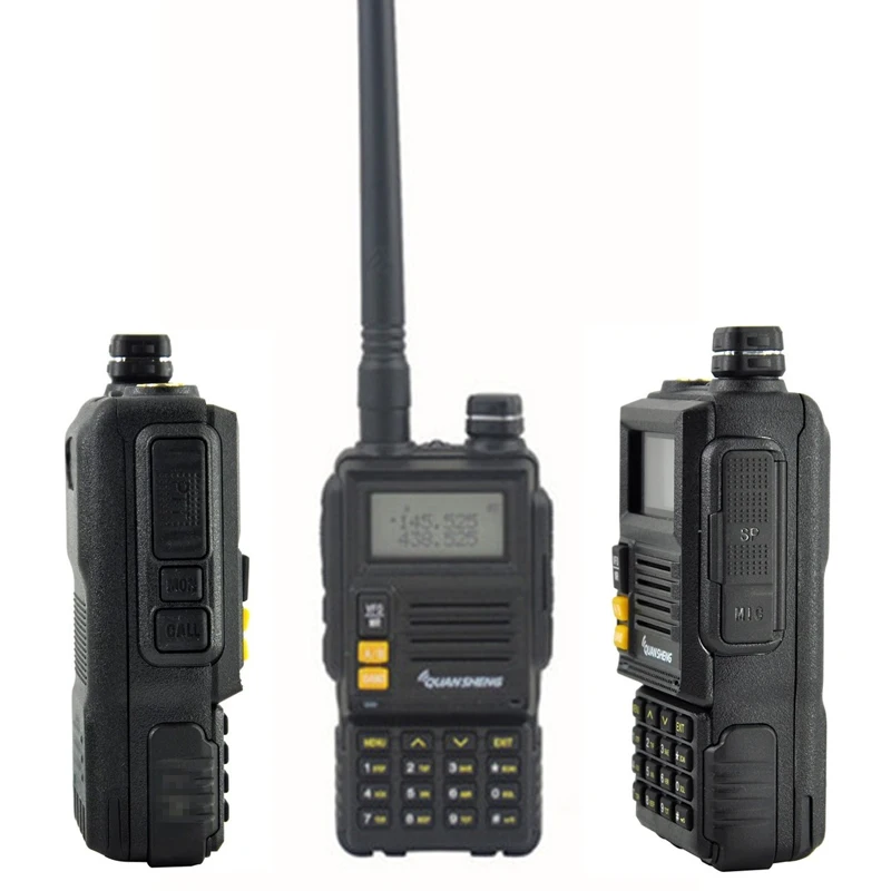 2pcs New Radio Walkie Talkie QUANSHENG TG-45UV VHF 136-174MHz & UHF 400-480MHz Dual Band 6W 128CH Portable Two way Radio
2pcs New Radio Walkie Talkie QUANSHENG TG-45UV VHF 136-174MHz & UHF 400-480MHz Dual Band 6W 128CH Portable Two way Radio