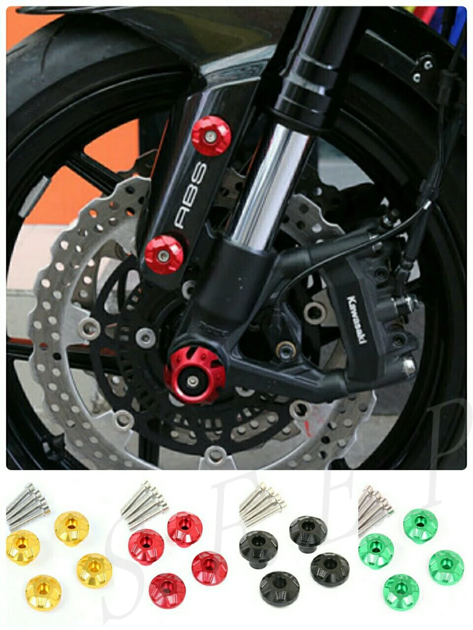 Universal CNC Front Fender Frame Slider Screw Fork Protector For Honda GROM MSX125 MSX125SF RC135 RC150 CBR600RR CBR1000RR
Universal CNC Front Fender Frame Slider Screw Fork Protector For Honda GROM MSX125 MSX125SF RC135 RC150 CBR600RR CBR1000RR