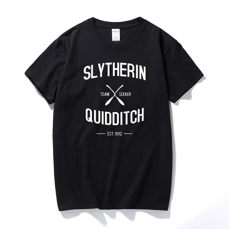 Camisetas hombre tee shirt Slytherin Quidditch Team t shirt casual Brand printed shirts cotton short sleeve t-shirt Summer tops
Camisetas hombre tee shirt Slytherin Quidditch Team t shirt casual Brand printed shirts cotton short sleeve t-shirt Summer tops