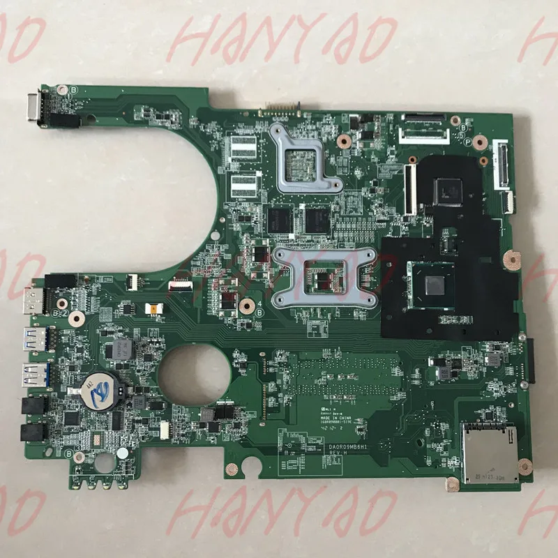 Материнская плата для ноутбука DELL, серия 5720, DA0R09MB6H1 GT630M1G, 01040N, 1040N, серия
Материнская плата для ноутбука DELL, серия 5720, DA0R09MB6H1 GT630M1G, 01040N, 1040N, серия