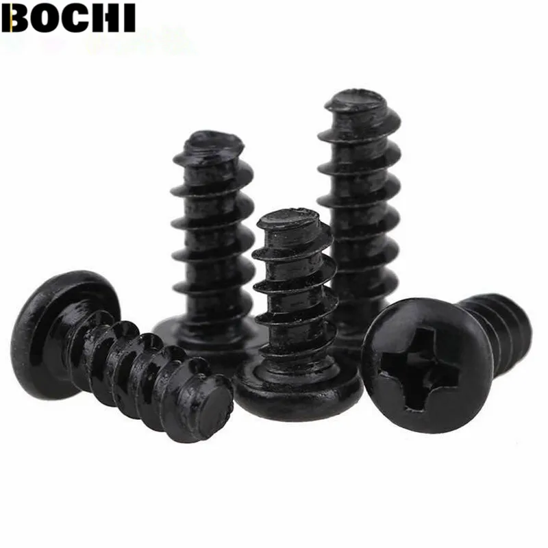 GB/T 500Pcs M2 M2.3 M2.6 PB Phillips Head Micro Screws Round Head Self-tapping Electronic Small Wood Screws SS03
GB/T 500Pcs M2 M2.3 M2.6 PB Phillips Head Micro Screws Round Head Self-tapping Electronic Small Wood Screws SS03