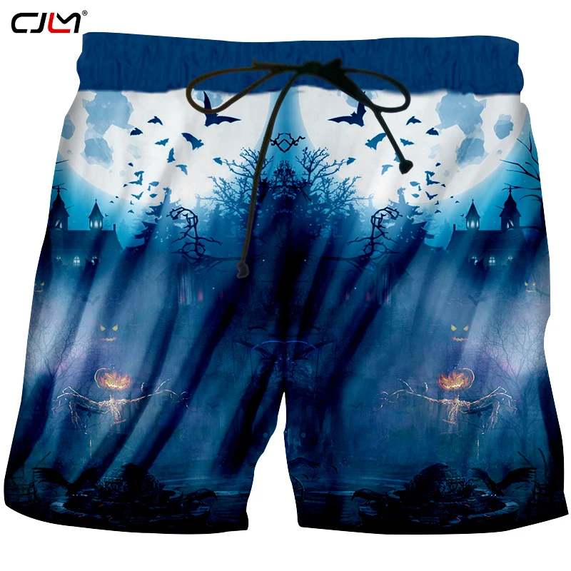 CJLM Halloween Gothic Hot Sale Man Shorts 3D Pumpkin Printed Scarecrow Men's Blue Shorts Direct Selling
CJLM Halloween Gothic Hot Sale Man Shorts 3D Pumpkin Printed Scarecrow Men's Blue Shorts Direct Selling