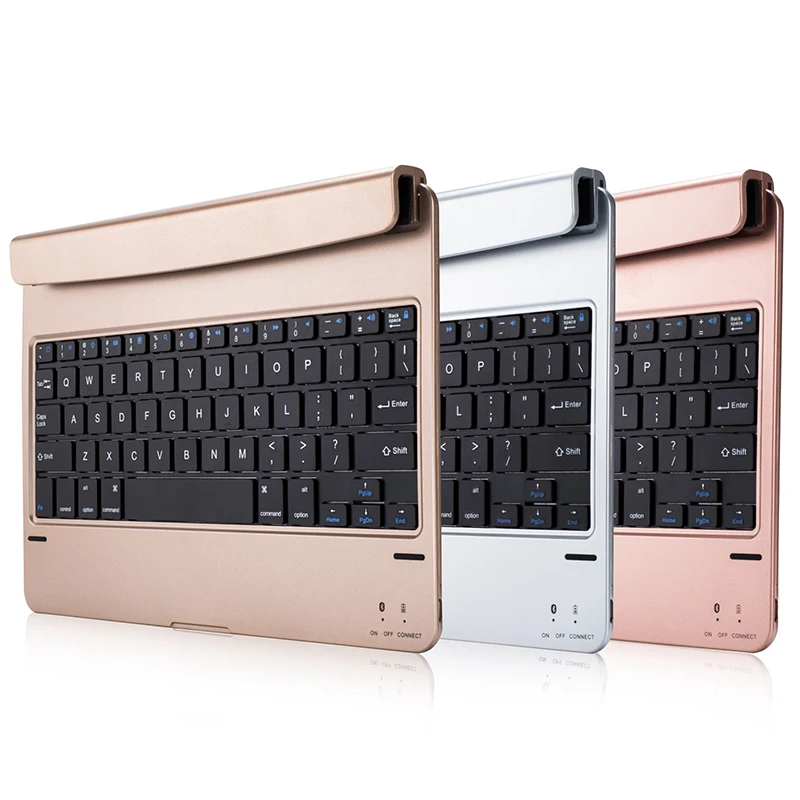 Ultra Thin Light Wireless Bluetooth 3.0 Keyboard With Rotated Table Stand Holder For iPad Pro 9.7" 2017/2018 iPad Air Keypad
Ultra Thin Light Wireless Bluetooth 3.0 Keyboard With Rotated Table Stand Holder For iPad Pro 9.7" 2017/2018 iPad Air Keypad
