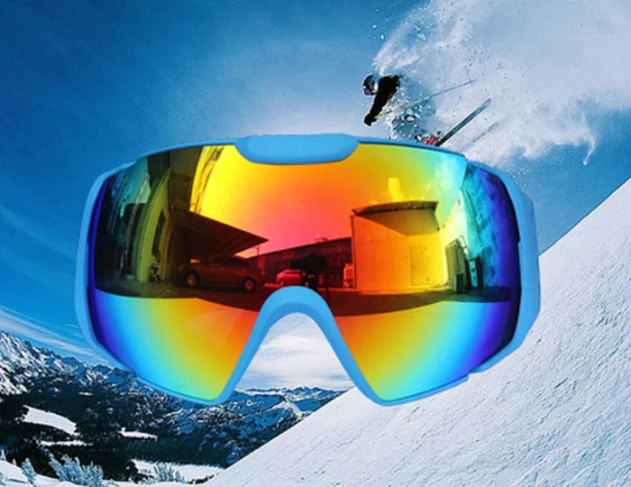 Storecode бренд лыжные очки унисекс двойной прозрачные линзы анти туман против