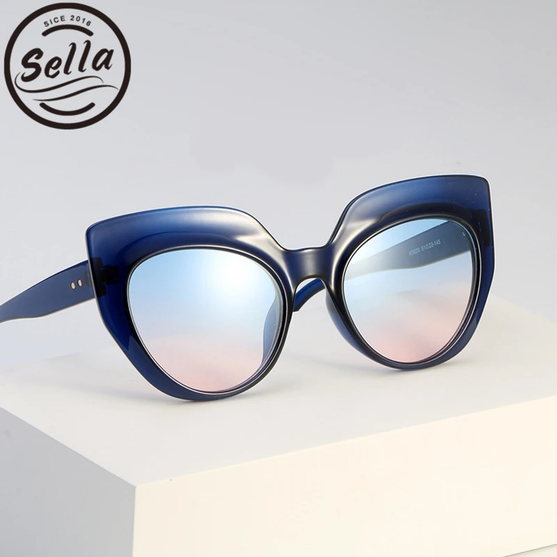 Sella 2019 New Fashion Women Oversized Cateye Sunglasses Brand Designer Trending Colorful Green Transparent Frame Sunglasses
Sella 2019 New Fashion Women Oversized Cateye Sunglasses Brand Designer Trending Colorful Green Transparent Frame Sunglasses