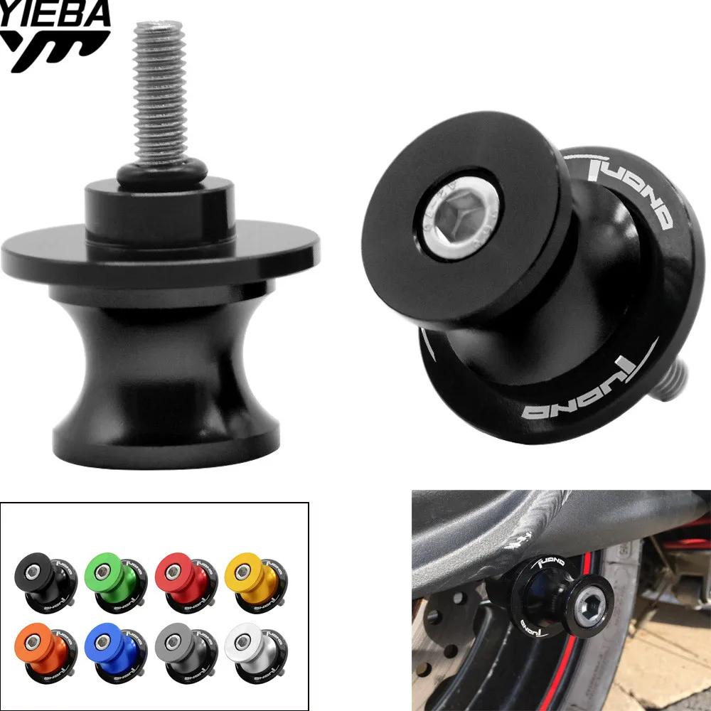 6mm Motorcycle Swingarm Slider Spool CNC Aluminum Motor Motorbike Accessory Stand Screw With Tuono For Aprilia Tuono
6mm Motorcycle Swingarm Slider Spool CNC Aluminum Motor Motorbike Accessory Stand Screw With Tuono For Aprilia Tuono