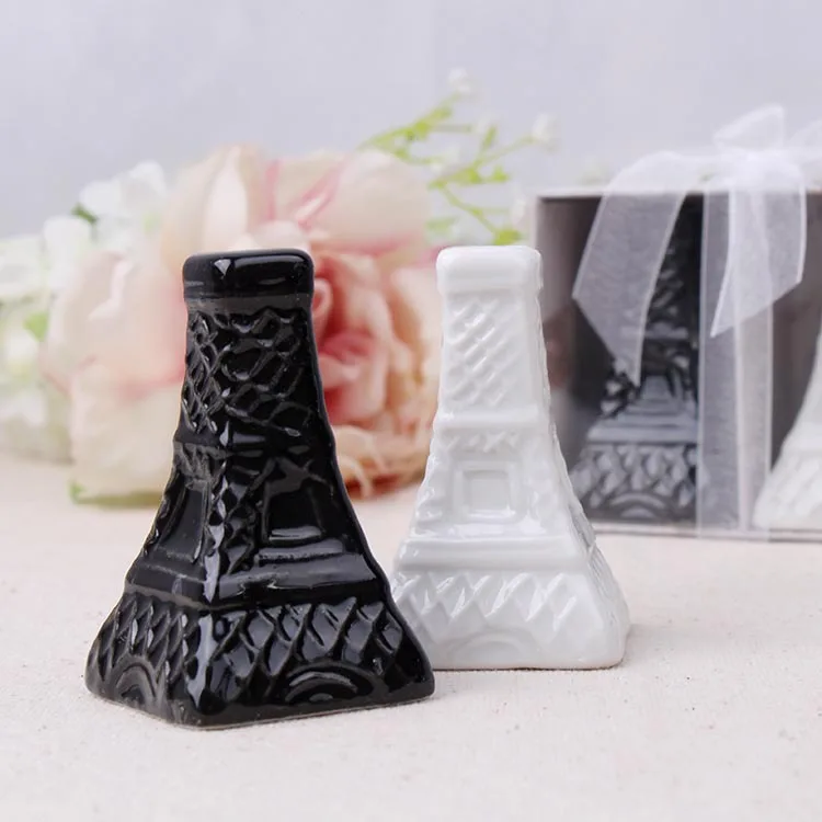 New!! 100pcs(50sets)/Lot Eiffel Tower Ceramic Salt and Pepper Shakers Wedding Decorations Favors and Event Party Supplies
New!! 100pcs(50sets)/Lot Eiffel Tower Ceramic Salt and Pepper Shakers Wedding Decorations Favors and Event Party Supplies