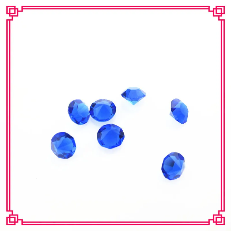 

Горячая Распродажа, 100 шт., блестящие подвески с темно-синим кристаллом, подвески из искусственного стекла для украшений «сделай сам»