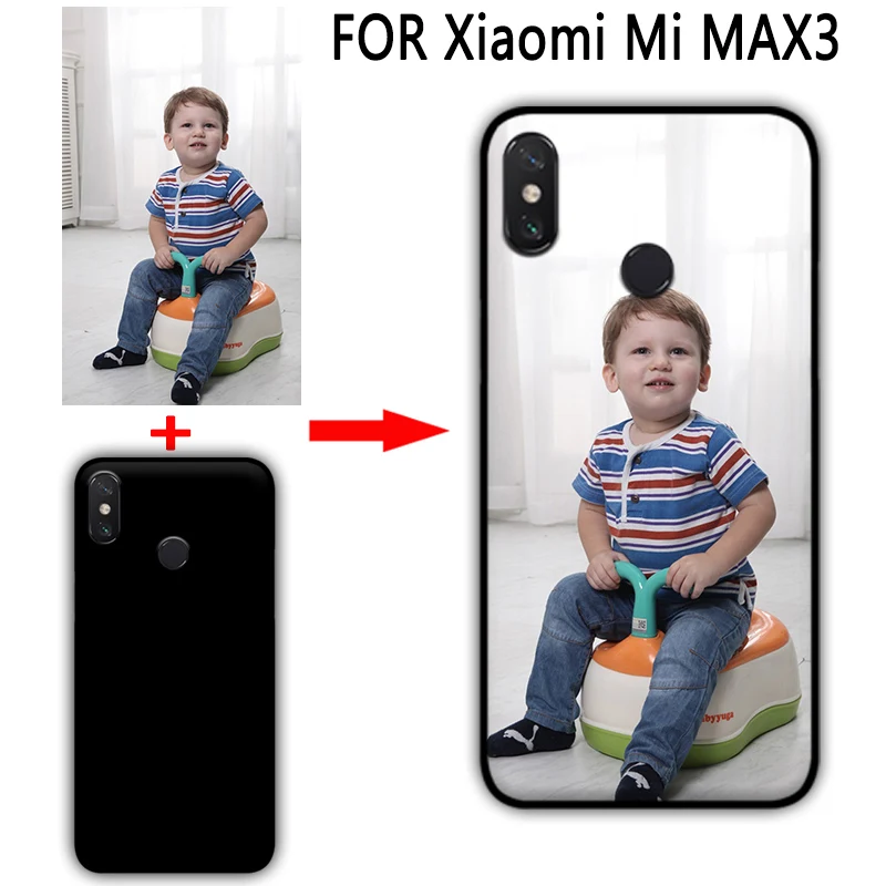 mosirui Xiaomi Mi MAX3 Personalized Customized DIY Case HD UV Printing Cover Soft TPU Silicone | Мобильные телефоны и