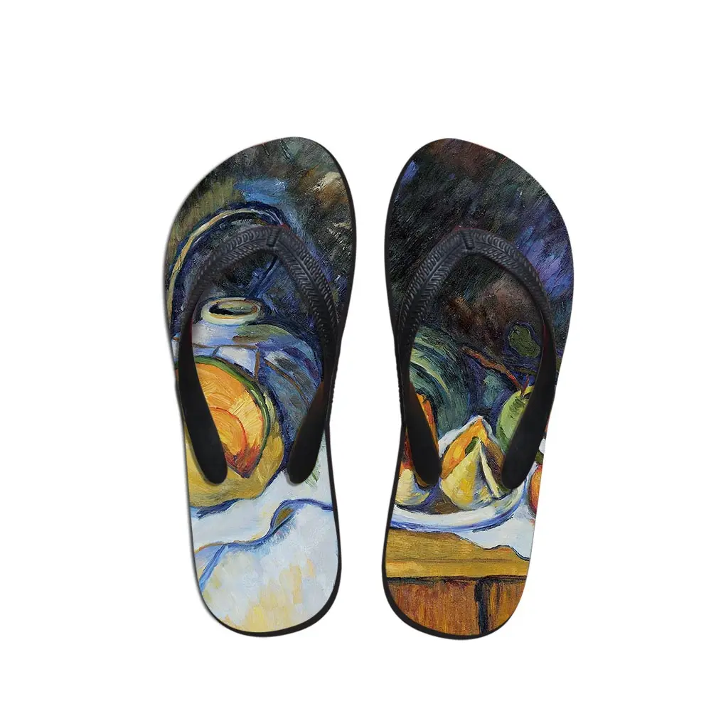 Outside Man Summer Flip Flops Beach Anti-slip Sandals Casual Anti-Slip Unisex Flat Comfort Shoes Natural Painting Print Slipper
Outside Man Summer Flip Flops Beach Anti-slip Sandals Casual Anti-Slip Unisex Flat Comfort Shoes Natural Painting Print Slipper