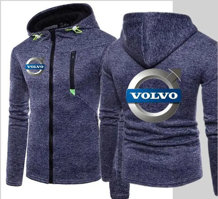 Модная мужская толстовка с капюшоном Volvo модная куртка для мотоцикла велосипеда