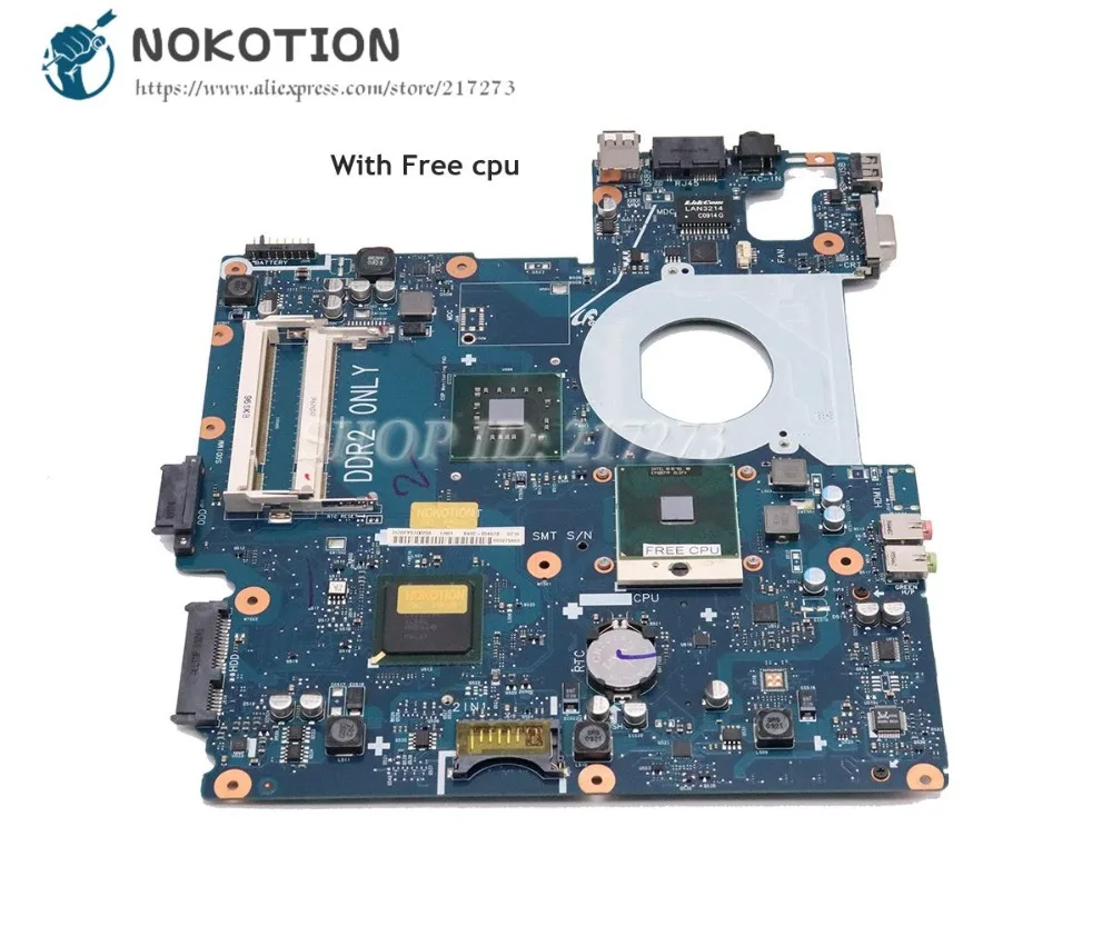 NOKOTION For Samsung NP-R510 R510 Laptop Motherboard PM45 DDR2 Free cpu BA92-05467A BA92-05467B
NOKOTION For Samsung NP-R510 R510 Laptop Motherboard PM45 DDR2 Free cpu BA92-05467A BA92-05467B