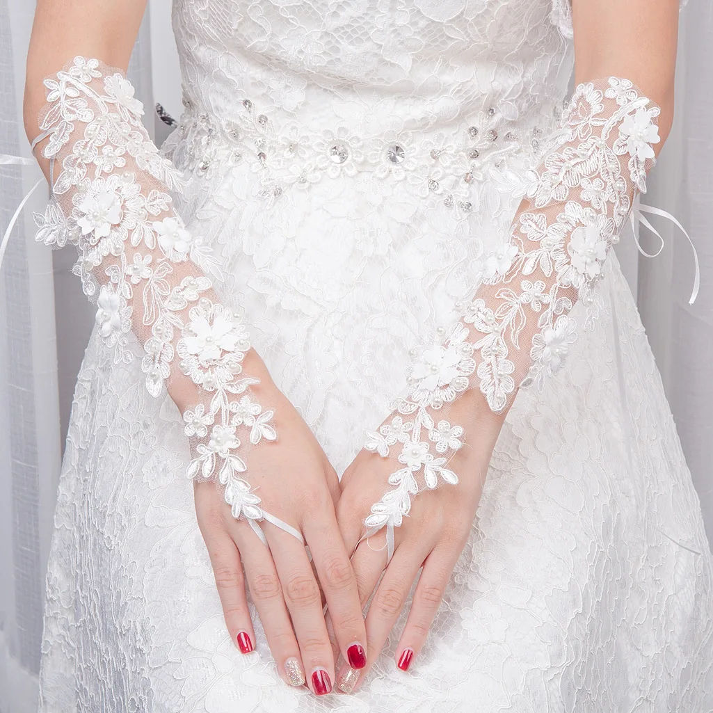 2018 New Bride Wedding Length White Pearl Mesh Gloves Wedding White Yarn Travel Photography Cover Arm Summer Accessories
2018 New Bride Wedding Length White Pearl Mesh Gloves Wedding White Yarn Travel Photography Cover Arm Summer Accessories