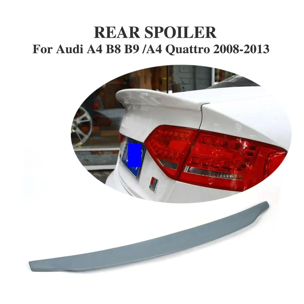 Rear Trunk Boot Wing Spoiler Lip For Audi A4 B8 B9 Non-Sline 2008-2013 PU Unpainted Grey
Rear Trunk Boot Wing Spoiler Lip For Audi A4 B8 B9 Non-Sline 2008-2013 PU Unpainted Grey
