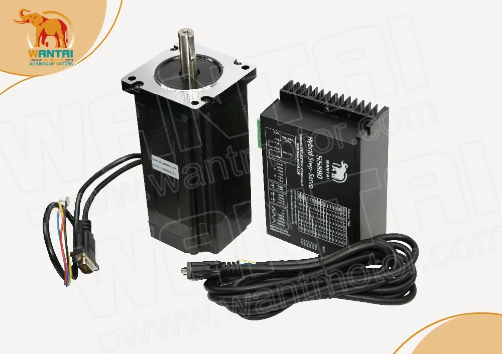 Европейский стандарт! Простой Серводвигатель 86HBM80 1000 NEMA34 энкодер мгновенно