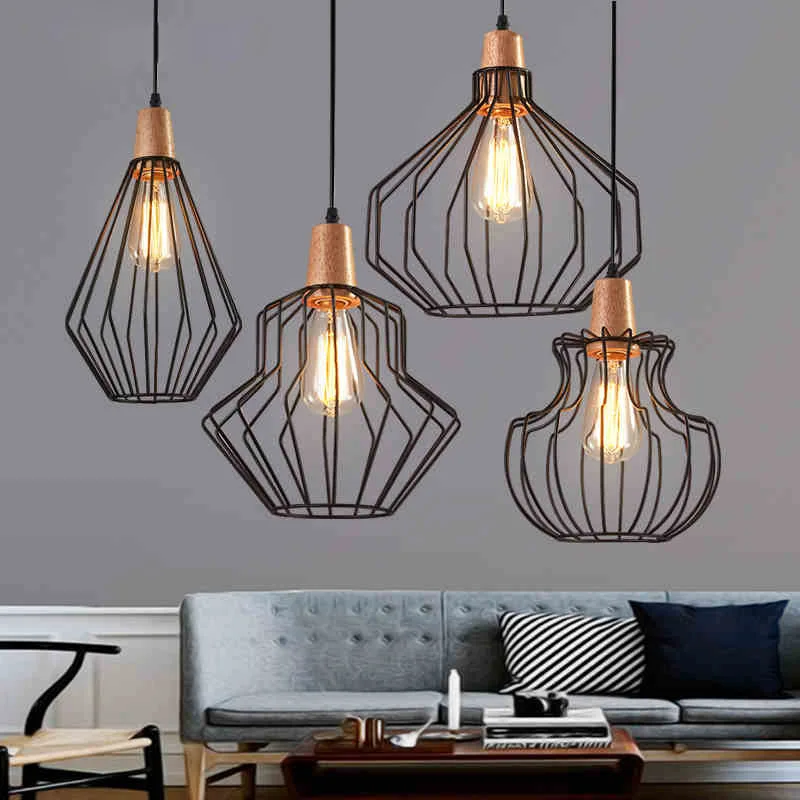 Antique Brass Wire Cage Pendant Light, Black Birdcage Pendant Lights Iron Retro Scandinavian with Led Warm Bulb Cafe Droplight
Antique Brass Wire Cage Pendant Light, Black Birdcage Pendant Lights Iron Retro Scandinavian with Led Warm Bulb Cafe Droplight