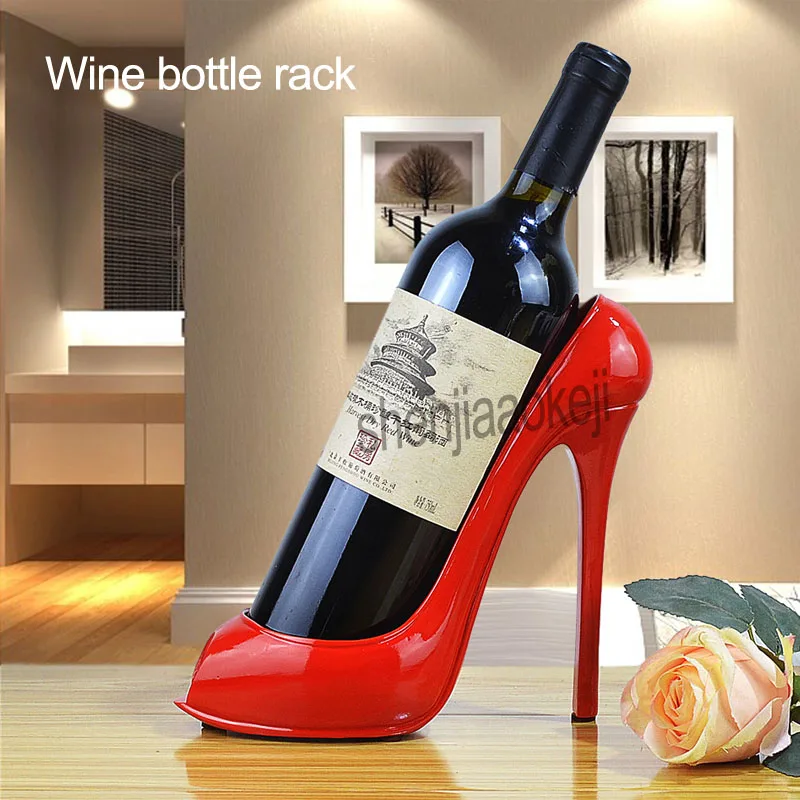 Creative bottle rack Home decoration modern simplehome living room decor high heels wine bottle rack table decorations ornaments
Creative bottle rack Home decoration modern simplehome living room decor high heels wine bottle rack table decorations ornaments