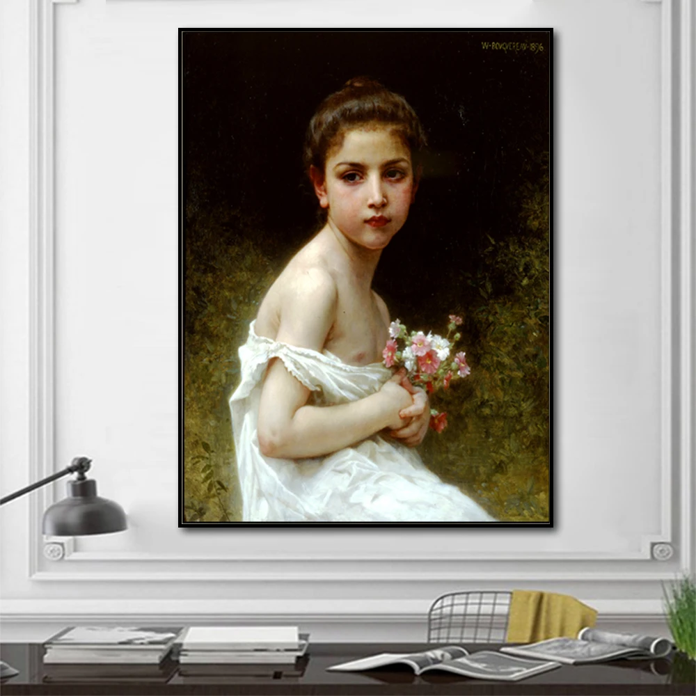 Canvas Print Holding Flowers Girl Wall Art Canvas Painting Prints Wall Picture For Living Room Wall Art Decoration
Canvas Print Holding Flowers Girl Wall Art Canvas Painting Prints Wall Picture For Living Room Wall Art Decoration