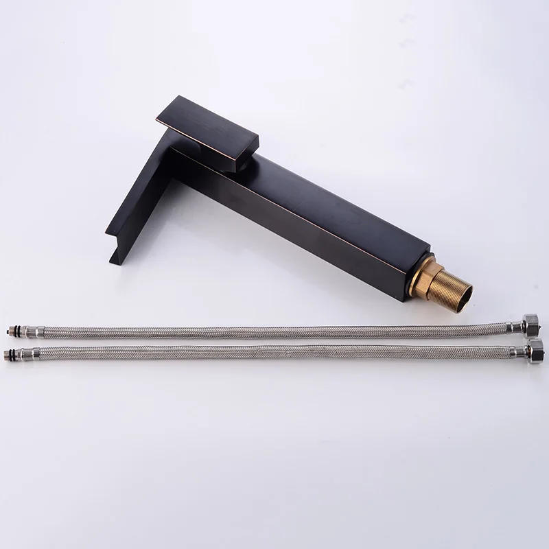 Basin Faucets Waterfall Bathroom Faucet Brass Single Handle Mixer Tap Black Bronze Taps Hot and Cold Sink Water Crane S79-378
Basin Faucets Waterfall Bathroom Faucet Brass Single Handle Mixer Tap Black Bronze Taps Hot and Cold Sink Water Crane S79-378