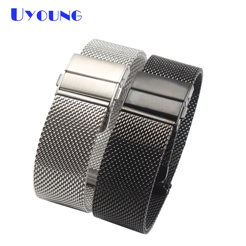 Wholesale straps for wrist watches 16 18 20mm Milanese Stainless steel Watchband High Quality Watch bands Brand Bracelet
Wholesale straps for wrist watches 16 18 20mm Milanese Stainless steel Watchband High Quality Watch bands Brand Bracelet