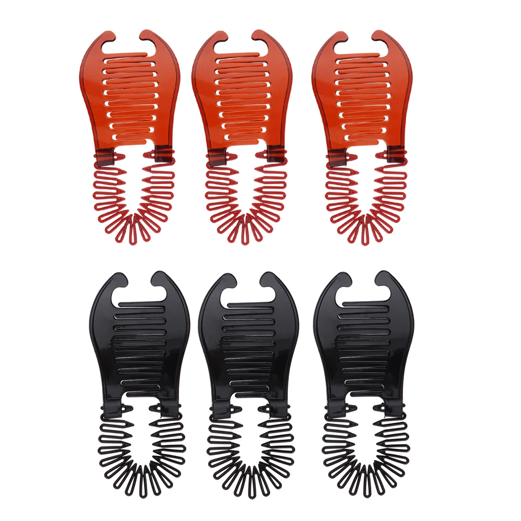 3Pcs Interlocking Banana Comb Hair Clips French Side Combs Holder Vintage Soft & Bendable Plastic Updo Hair Clip Elastics Ties
3Pcs Interlocking Banana Comb Hair Clips French Side Combs Holder Vintage Soft & Bendable Plastic Updo Hair Clip Elastics Ties