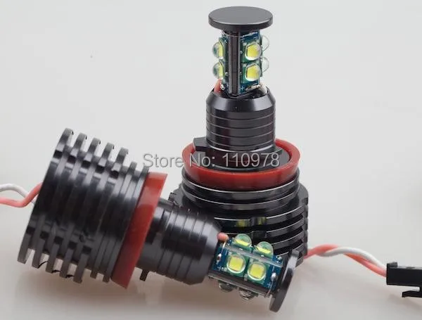 Canbus Compatibale Error Free 80W 2700LM CREE Chips T6 XML U2 LED Angel Eye Halo Marker Light For BMW E92 E93 Car Bulbs
Canbus Compatibale Error Free 80W 2700LM CREE Chips T6 XML U2 LED Angel Eye Halo Marker Light For BMW E92 E93 Car Bulbs