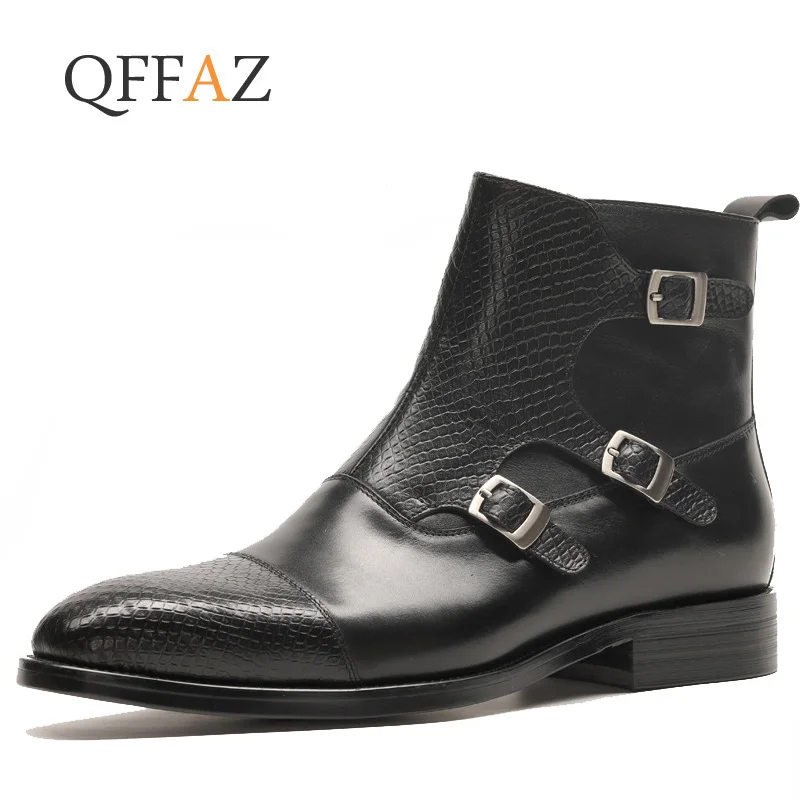 Новинка 2019, мужские ботинки QFFAZ из натуральной кожи, зимние водонепроницаемые ботильоны, ботинки для верховой езды, рабочие зимние ботинки, ...
Новинка 2019, мужские ботинки QFFAZ из натуральной кожи, зимние водонепроницаемые ботильоны, ботинки для верховой езды, рабочие зимние ботинки, ...