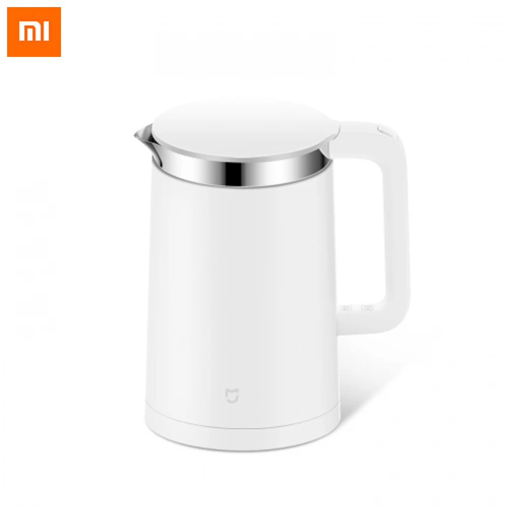 Оригинальный электрический чайник Xiaomi Mi 1,5 л, умный термостат с контролем постоянной температуры 12 часов, управление через приложение Mijia
Оригинальный электрический чайник Xiaomi Mi 1,5 л, умный термостат с контролем постоянной температуры 12 часов, управление через приложение Mijia