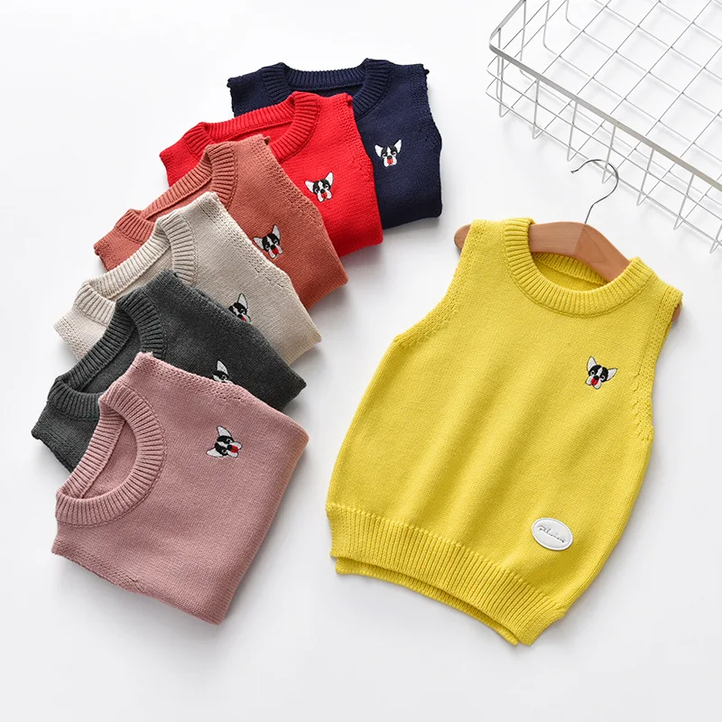 2022 new fashion boys and girls sweater vests children vest cotton vest 2-8years children clothing
2022 new fashion boys and girls sweater vests children vest cotton vest 2-8years children clothing