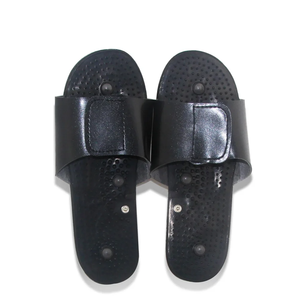 New 4 Electrode Pads with Therapy Slipper Pulse TENS Acupuncture Electrical Stimulator Full Body Relax Muscle Massager
New 4 Electrode Pads with Therapy Slipper Pulse TENS Acupuncture Electrical Stimulator Full Body Relax Muscle Massager