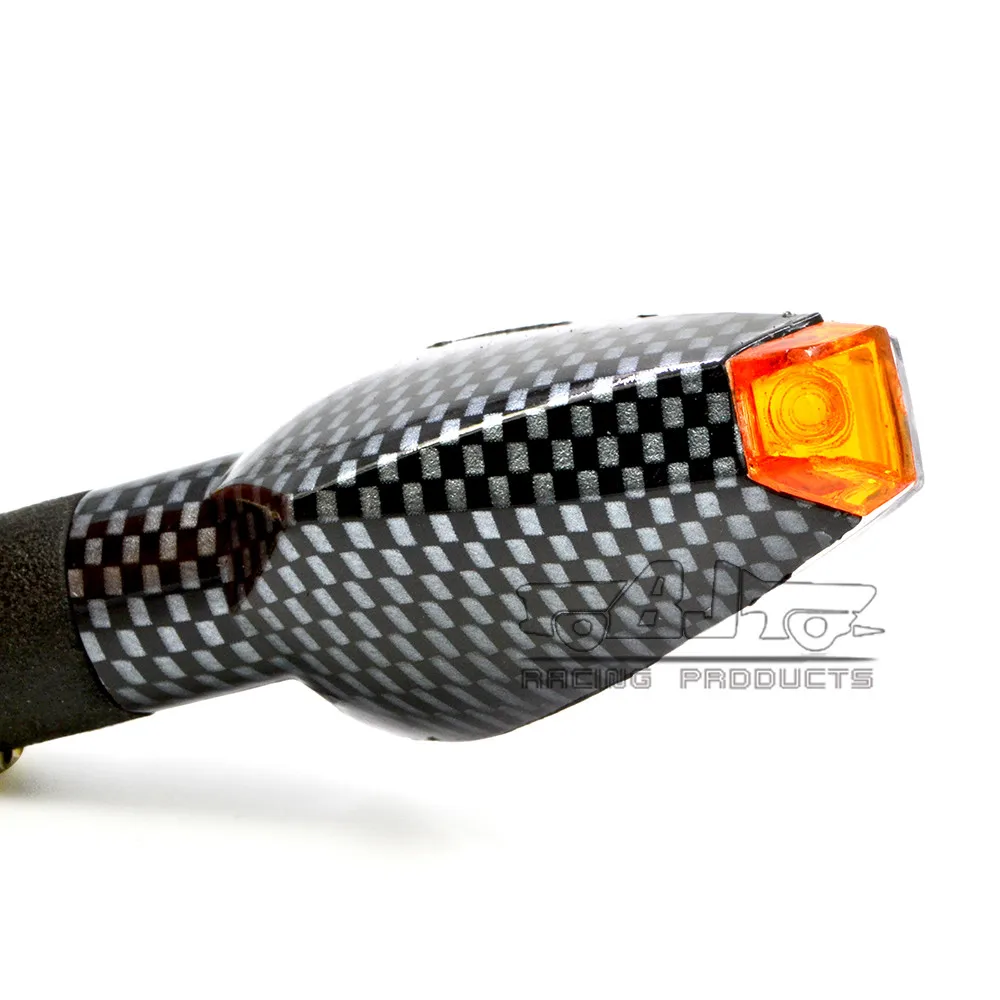4 PCS Universal Motorcycle Carbon Fiber Housing yellow Lens 14 LED Turn Signals LED Lights Indicators Flashers For Kawasaki
4 PCS Universal Motorcycle Carbon Fiber Housing yellow Lens 14 LED Turn Signals LED Lights Indicators Flashers For Kawasaki