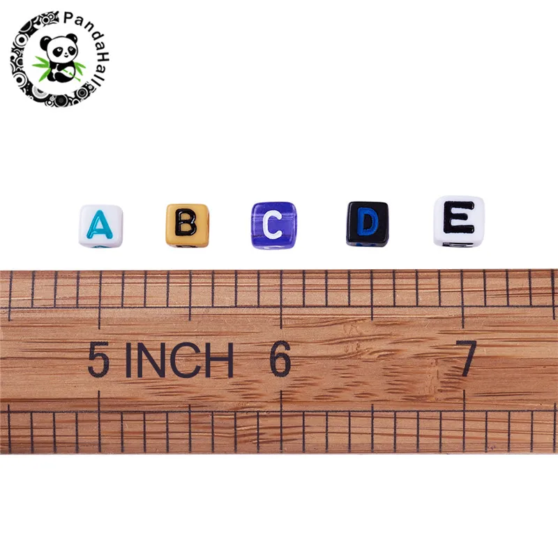Colorful Square Letter/Alphabet Acrylic Beads Loose Beads with Crystal Thread for DIY Bracelets Necklaces Jewelry Making
Colorful Square Letter/Alphabet Acrylic Beads Loose Beads with Crystal Thread for DIY Bracelets Necklaces Jewelry Making