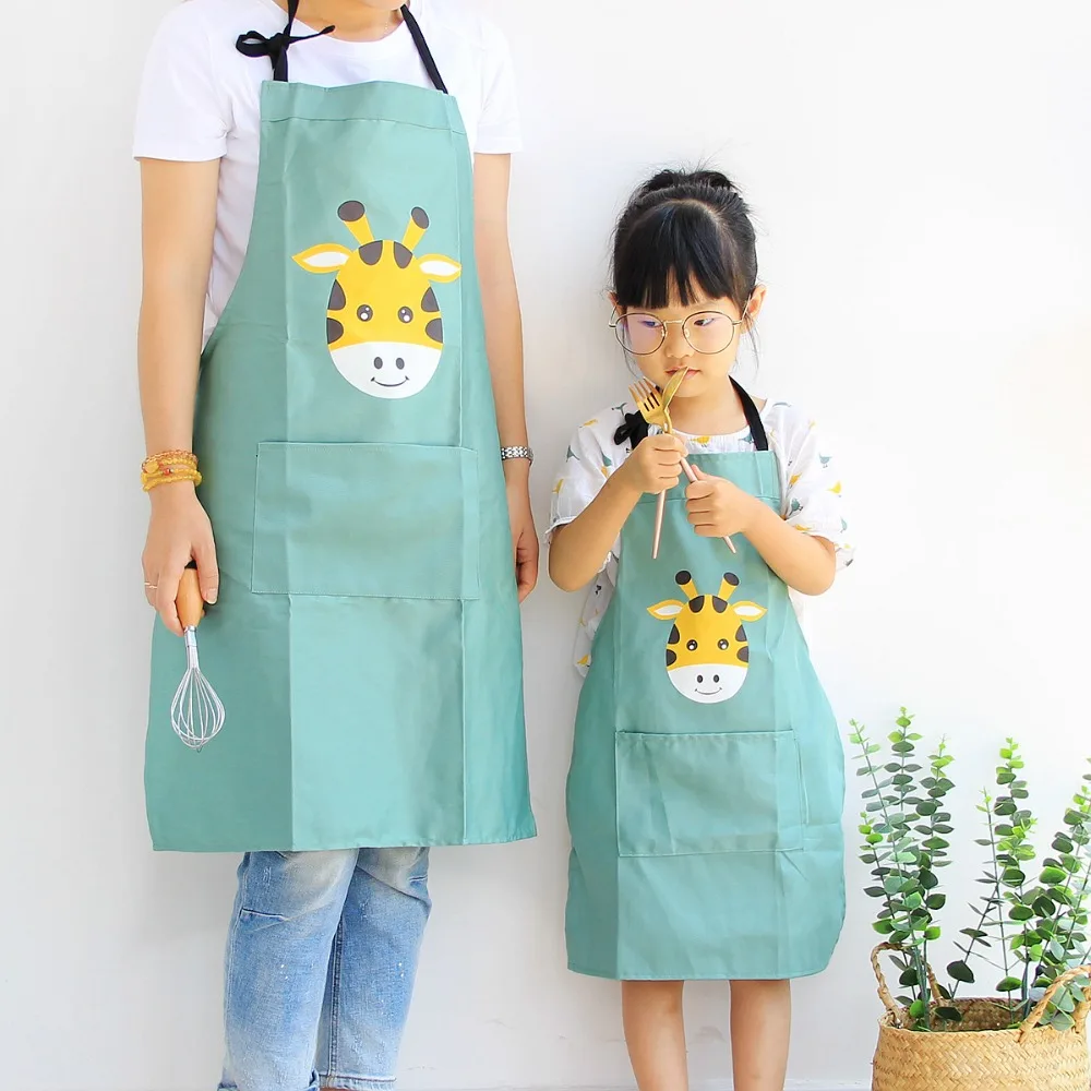 Parent-child Kitchen Apron Cartoon Rainbow Unicorn Printed Sleeveless Cotton Linen Aprons for Men Women Home Cleaning Tools
Parent-child Kitchen Apron Cartoon Rainbow Unicorn Printed Sleeveless Cotton Linen Aprons for Men Women Home Cleaning Tools