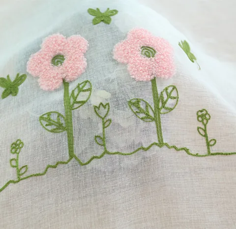 European and American style Floral design embroidery curtain for living room bedroom baby room children room
European and American style Floral design embroidery curtain for living room bedroom baby room children room